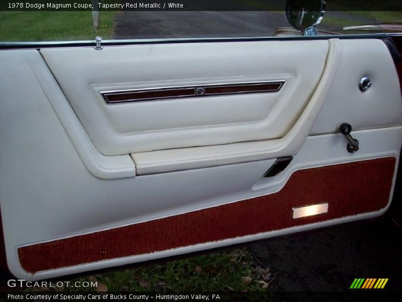 Door Panel of 1978 Magnum Coupe