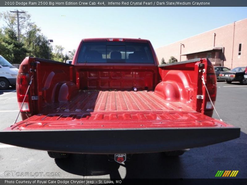 Inferno Red Crystal Pearl / Dark Slate/Medium Graystone 2010 Dodge Ram 2500 Big Horn Edition Crew Cab 4x4