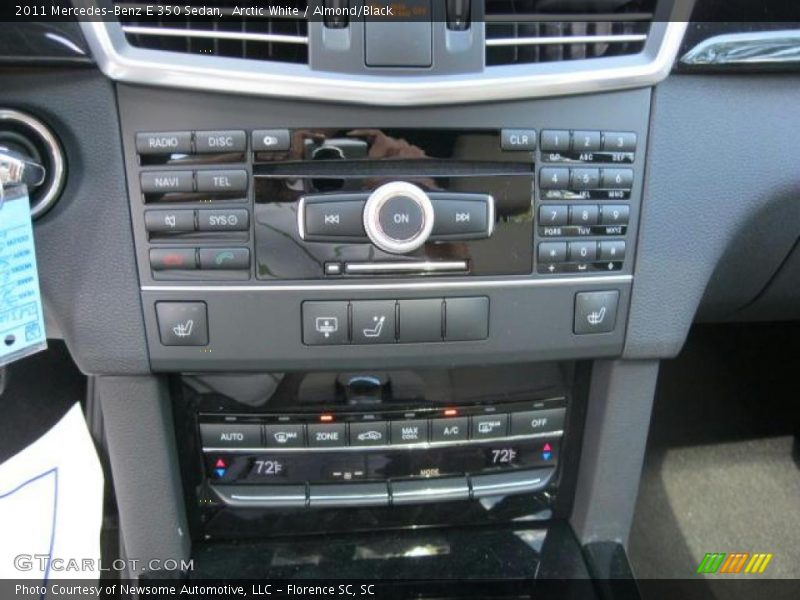 Arctic White / Almond/Black 2011 Mercedes-Benz E 350 Sedan