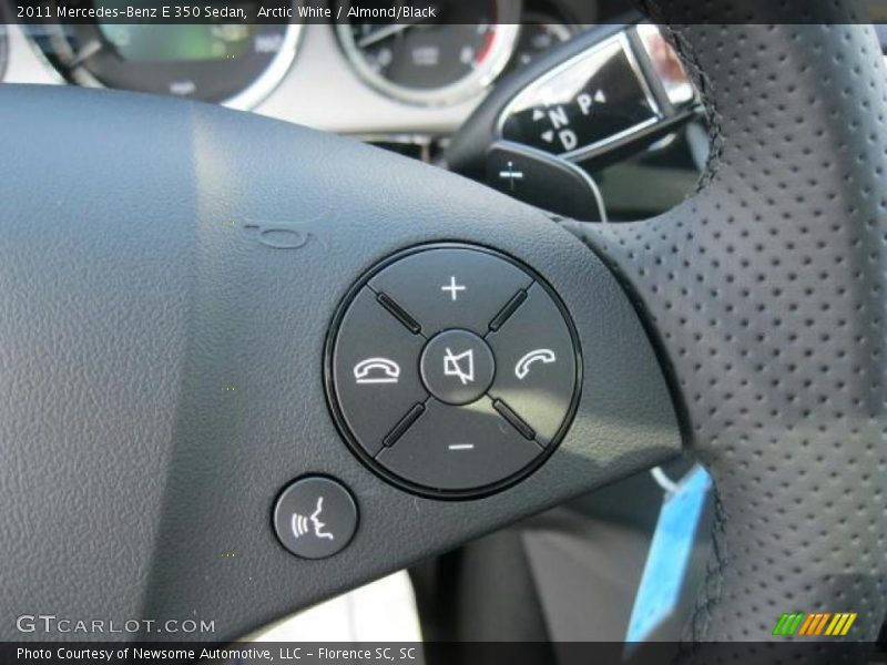 Arctic White / Almond/Black 2011 Mercedes-Benz E 350 Sedan