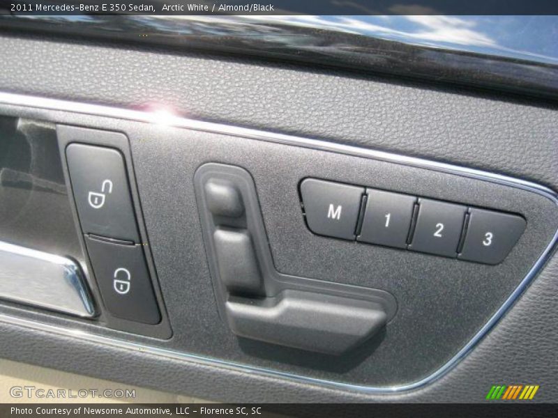Arctic White / Almond/Black 2011 Mercedes-Benz E 350 Sedan