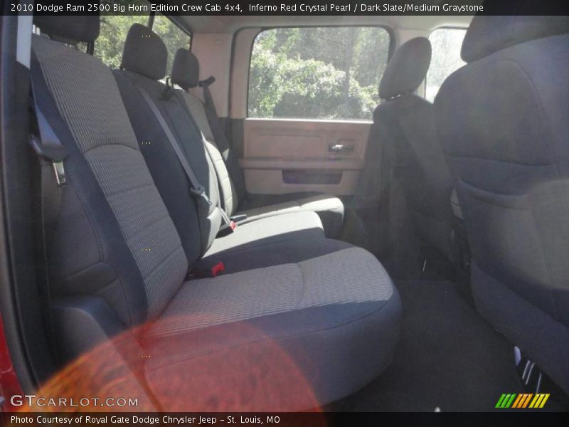 Inferno Red Crystal Pearl / Dark Slate/Medium Graystone 2010 Dodge Ram 2500 Big Horn Edition Crew Cab 4x4