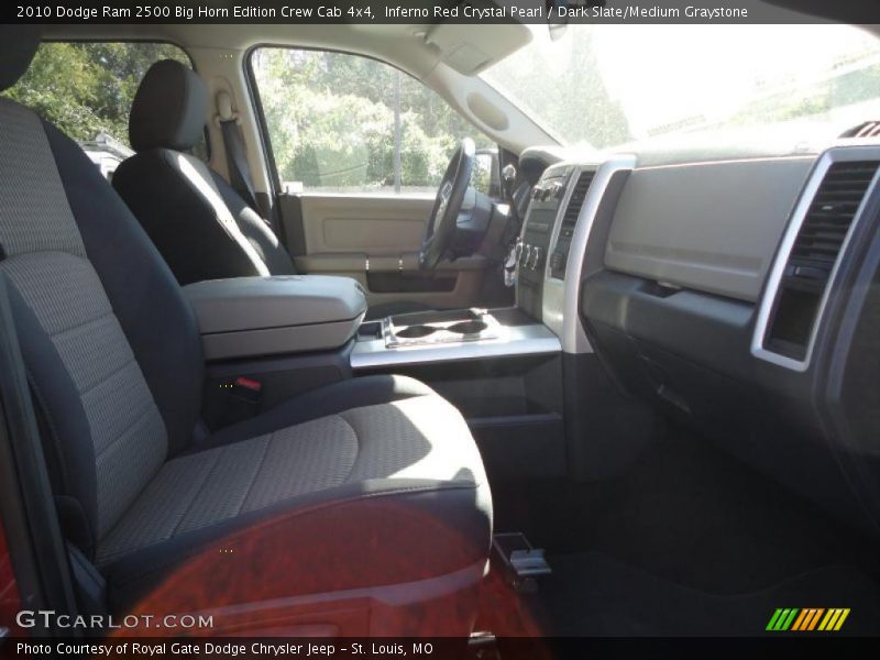 Inferno Red Crystal Pearl / Dark Slate/Medium Graystone 2010 Dodge Ram 2500 Big Horn Edition Crew Cab 4x4