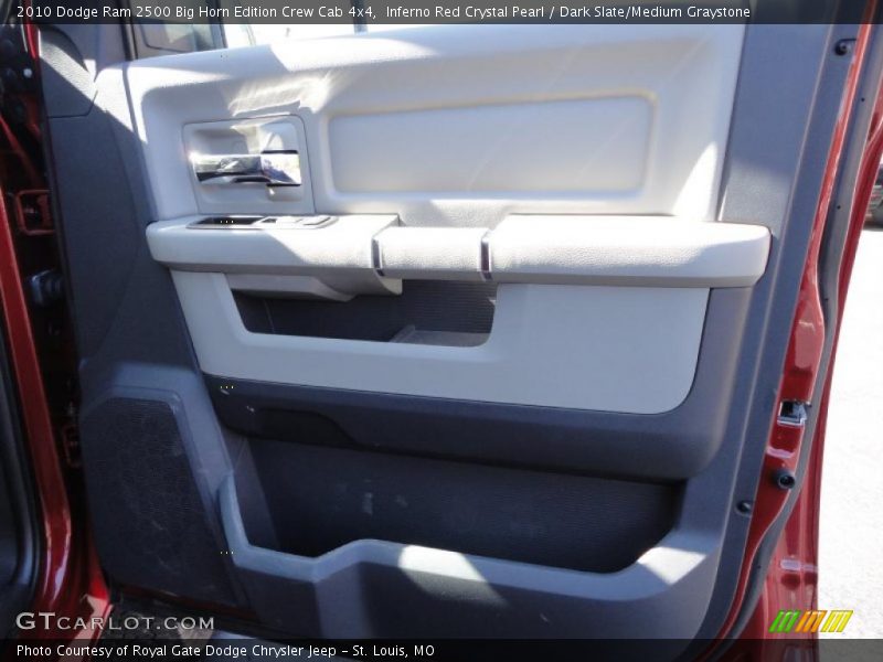 Inferno Red Crystal Pearl / Dark Slate/Medium Graystone 2010 Dodge Ram 2500 Big Horn Edition Crew Cab 4x4