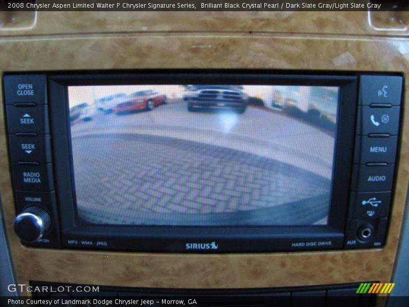 Brilliant Black Crystal Pearl / Dark Slate Gray/Light Slate Gray 2008 Chrysler Aspen Limited Walter P Chrysler Signature Series