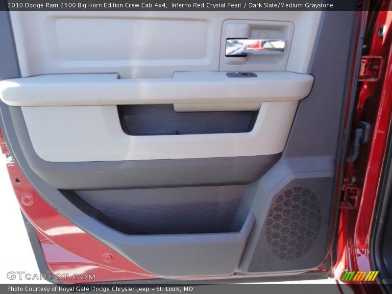 Inferno Red Crystal Pearl / Dark Slate/Medium Graystone 2010 Dodge Ram 2500 Big Horn Edition Crew Cab 4x4