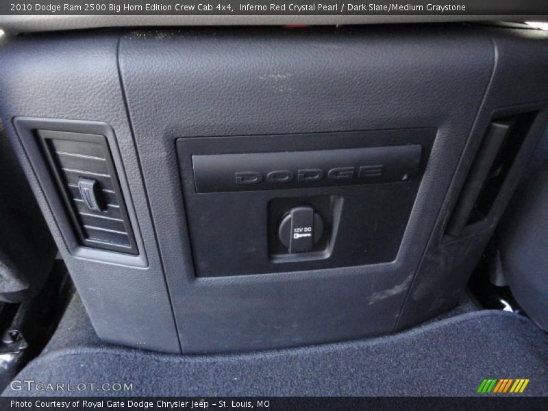 Inferno Red Crystal Pearl / Dark Slate/Medium Graystone 2010 Dodge Ram 2500 Big Horn Edition Crew Cab 4x4