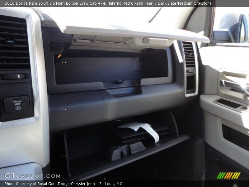 Inferno Red Crystal Pearl / Dark Slate/Medium Graystone 2010 Dodge Ram 2500 Big Horn Edition Crew Cab 4x4