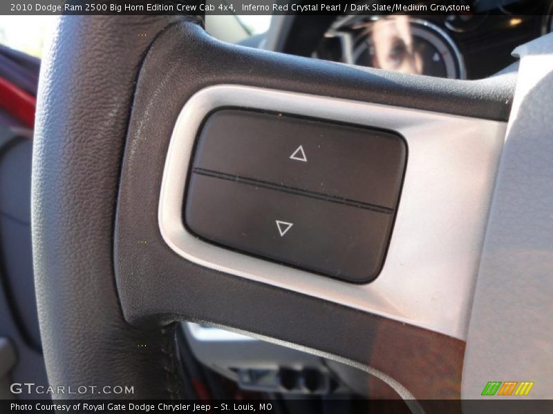 Inferno Red Crystal Pearl / Dark Slate/Medium Graystone 2010 Dodge Ram 2500 Big Horn Edition Crew Cab 4x4