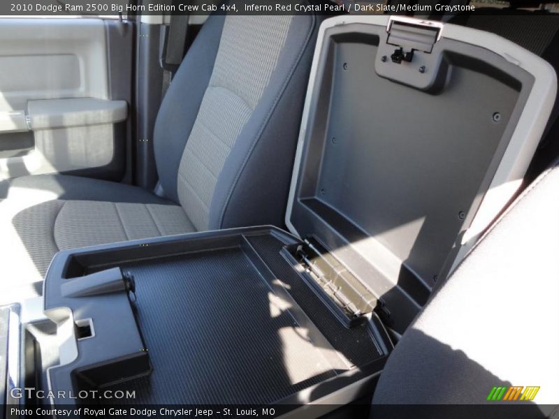 Inferno Red Crystal Pearl / Dark Slate/Medium Graystone 2010 Dodge Ram 2500 Big Horn Edition Crew Cab 4x4