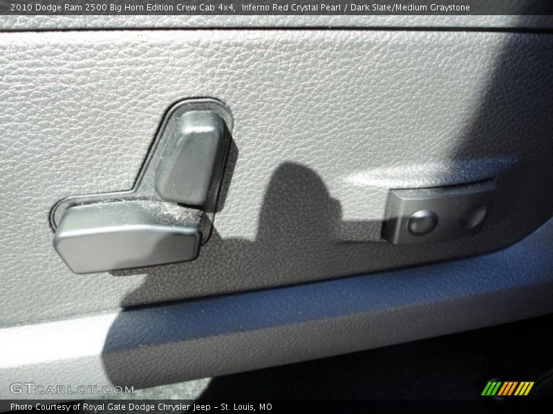 Inferno Red Crystal Pearl / Dark Slate/Medium Graystone 2010 Dodge Ram 2500 Big Horn Edition Crew Cab 4x4