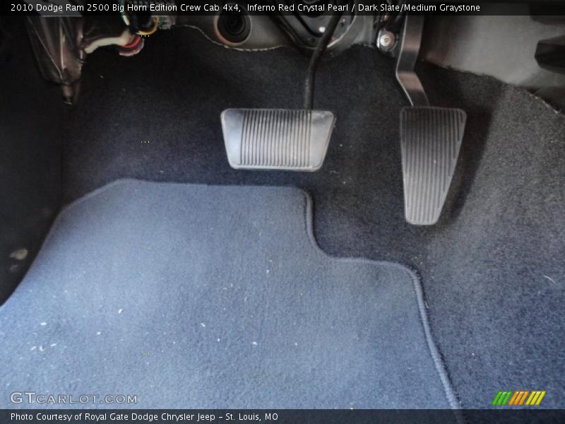Inferno Red Crystal Pearl / Dark Slate/Medium Graystone 2010 Dodge Ram 2500 Big Horn Edition Crew Cab 4x4