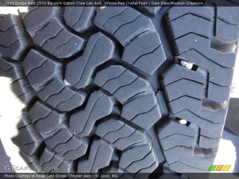 Inferno Red Crystal Pearl / Dark Slate/Medium Graystone 2010 Dodge Ram 2500 Big Horn Edition Crew Cab 4x4