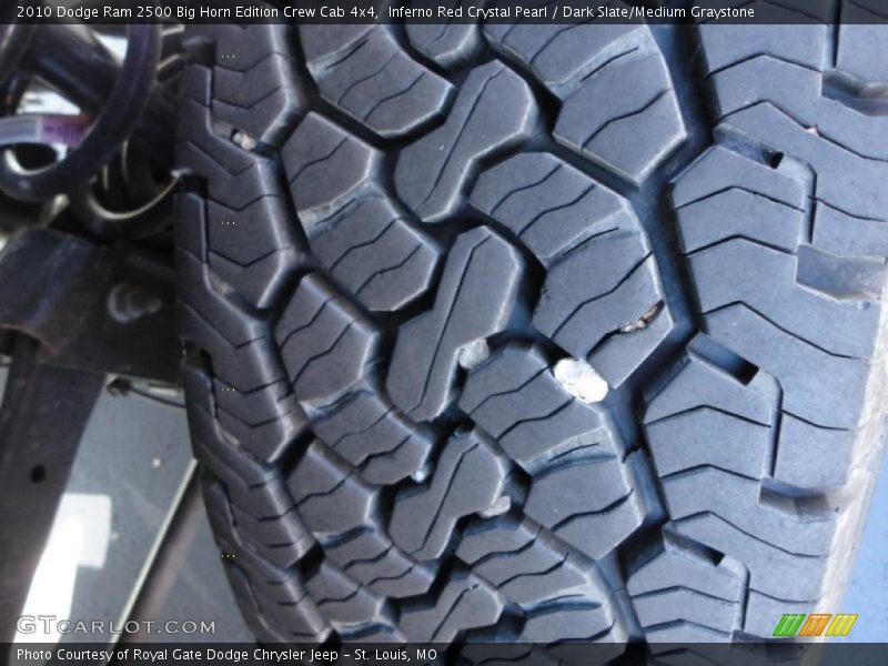 Inferno Red Crystal Pearl / Dark Slate/Medium Graystone 2010 Dodge Ram 2500 Big Horn Edition Crew Cab 4x4