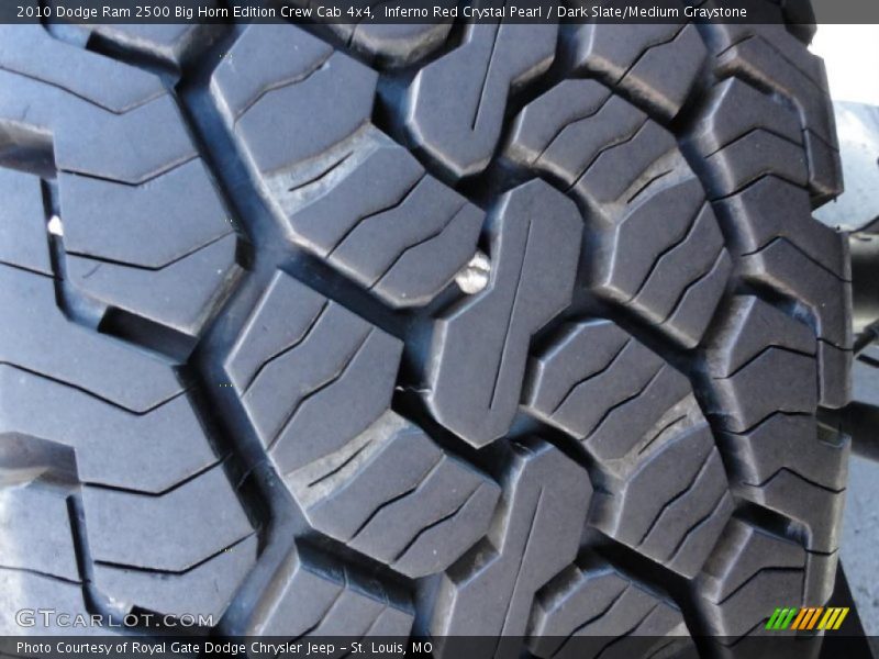 Inferno Red Crystal Pearl / Dark Slate/Medium Graystone 2010 Dodge Ram 2500 Big Horn Edition Crew Cab 4x4