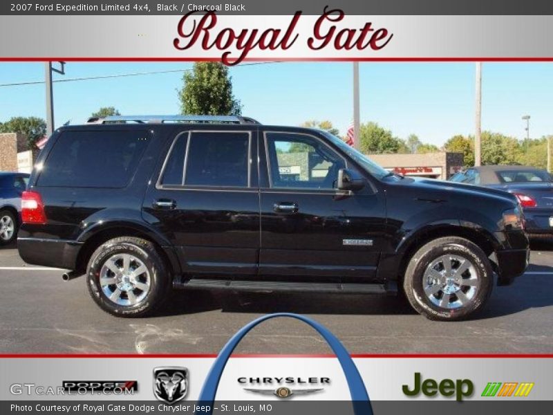 Black / Charcoal Black 2007 Ford Expedition Limited 4x4