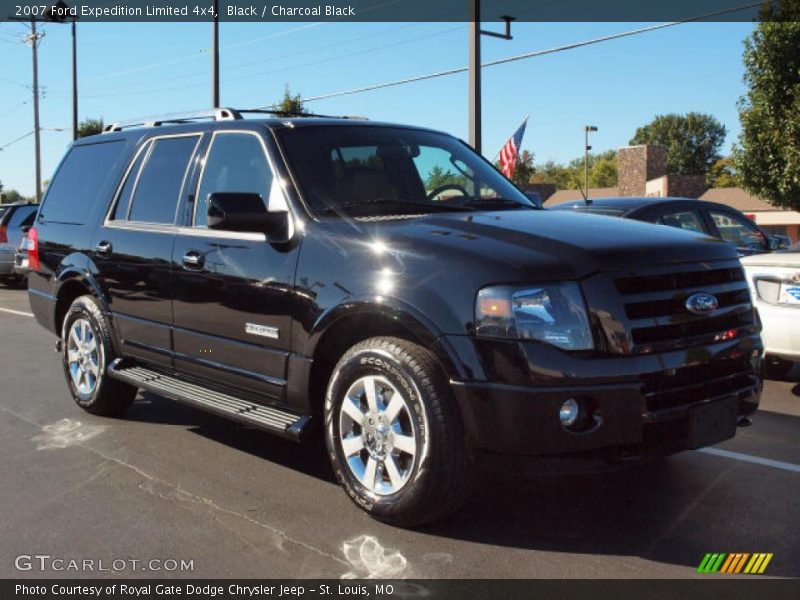 Black / Charcoal Black 2007 Ford Expedition Limited 4x4