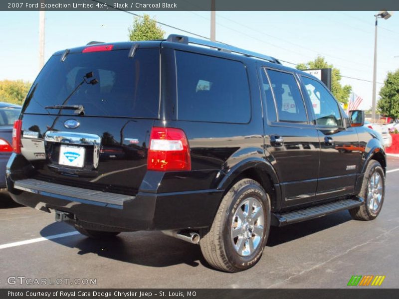 Black / Charcoal Black 2007 Ford Expedition Limited 4x4