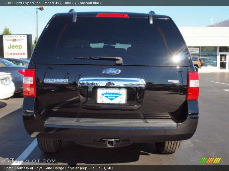 Black / Charcoal Black 2007 Ford Expedition Limited 4x4