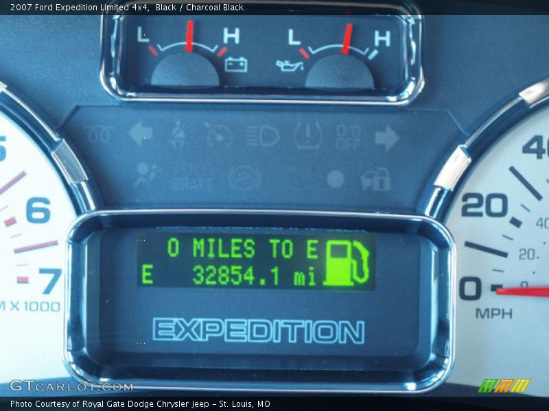 Black / Charcoal Black 2007 Ford Expedition Limited 4x4