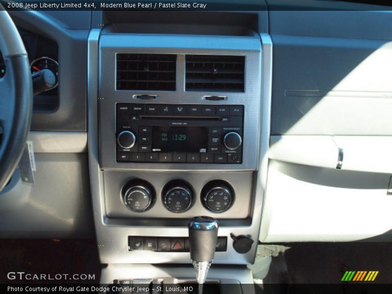 Modern Blue Pearl / Pastel Slate Gray 2008 Jeep Liberty Limited 4x4