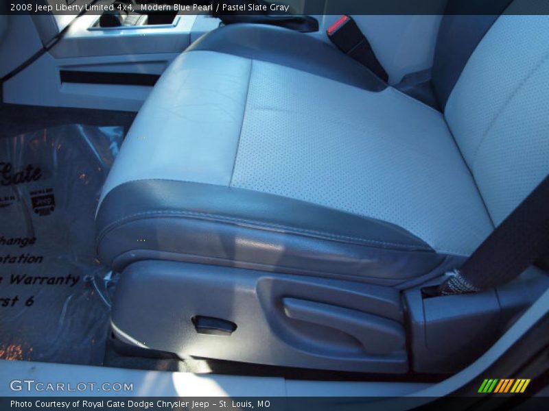 Modern Blue Pearl / Pastel Slate Gray 2008 Jeep Liberty Limited 4x4