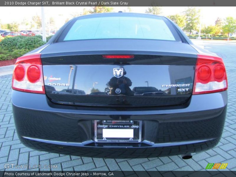 Brilliant Black Crystal Pearl / Dark Slate Gray 2010 Dodge Charger SXT