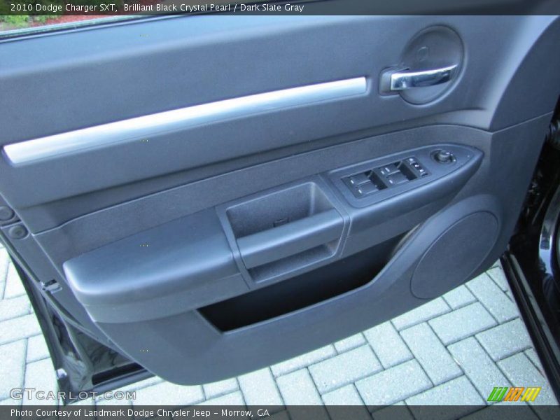 Brilliant Black Crystal Pearl / Dark Slate Gray 2010 Dodge Charger SXT