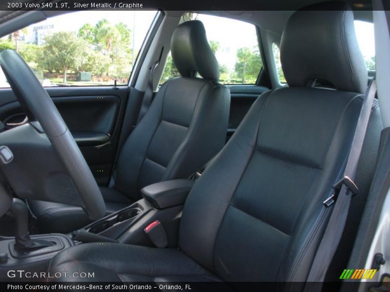 Silver Metallic / Graphite 2003 Volvo S40 1.9T