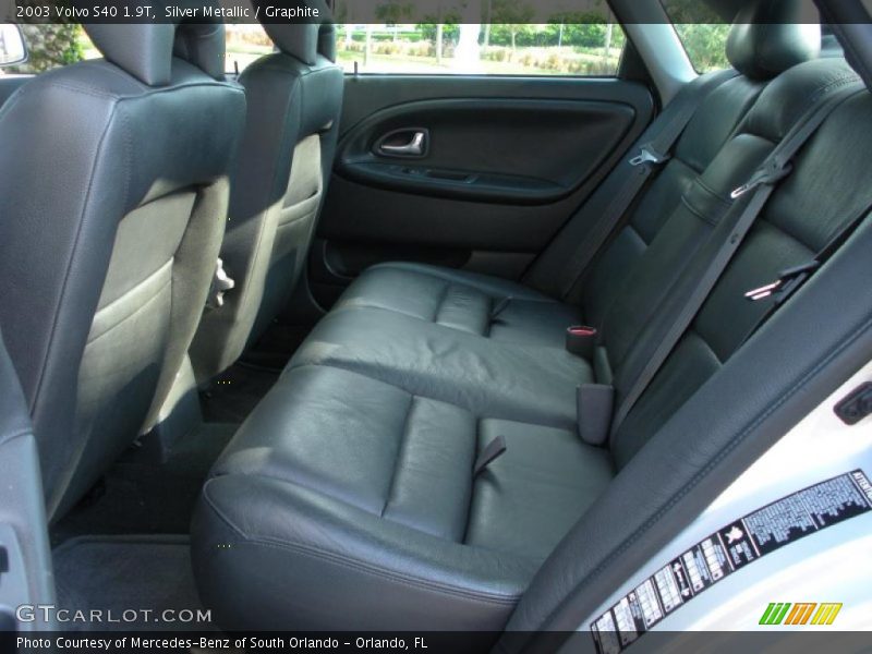 Silver Metallic / Graphite 2003 Volvo S40 1.9T