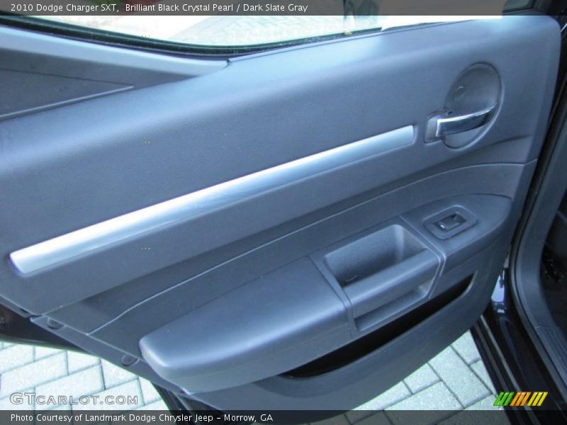 Brilliant Black Crystal Pearl / Dark Slate Gray 2010 Dodge Charger SXT