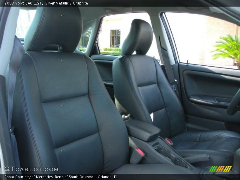 Silver Metallic / Graphite 2003 Volvo S40 1.9T