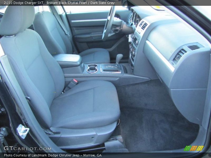Brilliant Black Crystal Pearl / Dark Slate Gray 2010 Dodge Charger SXT