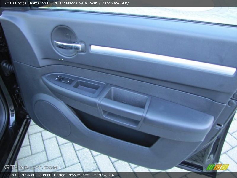Brilliant Black Crystal Pearl / Dark Slate Gray 2010 Dodge Charger SXT