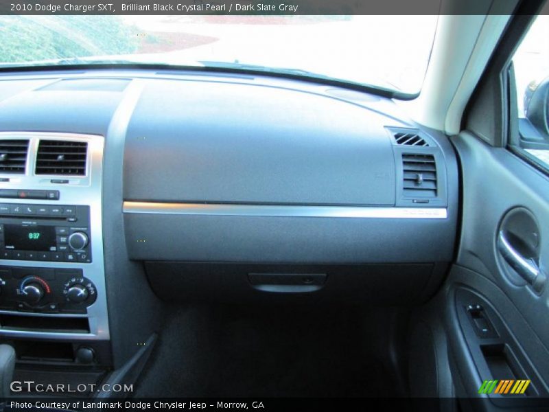 Brilliant Black Crystal Pearl / Dark Slate Gray 2010 Dodge Charger SXT