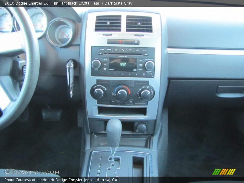 Brilliant Black Crystal Pearl / Dark Slate Gray 2010 Dodge Charger SXT