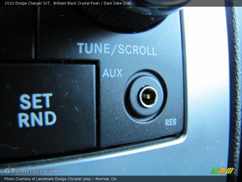 Brilliant Black Crystal Pearl / Dark Slate Gray 2010 Dodge Charger SXT