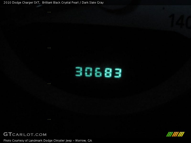 Brilliant Black Crystal Pearl / Dark Slate Gray 2010 Dodge Charger SXT