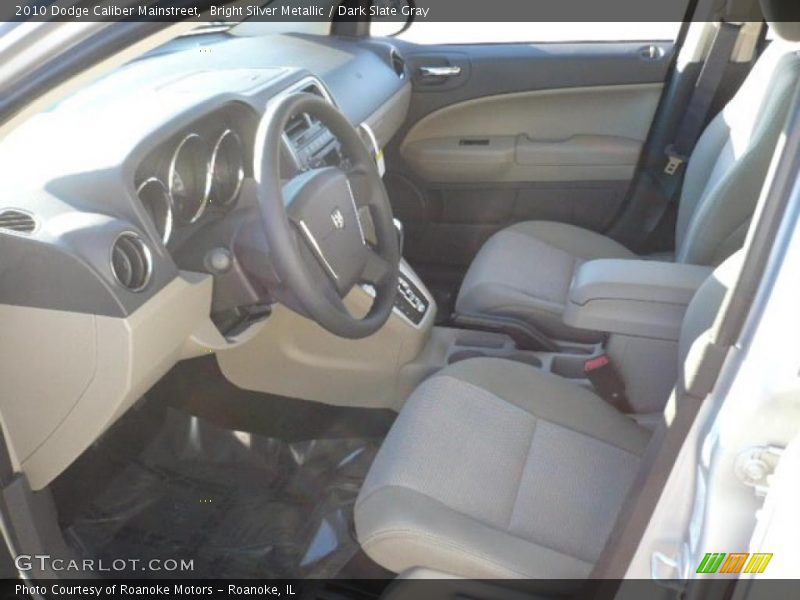 Bright Silver Metallic / Dark Slate Gray 2010 Dodge Caliber Mainstreet