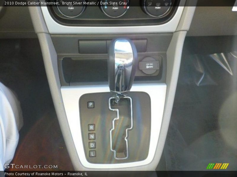 Bright Silver Metallic / Dark Slate Gray 2010 Dodge Caliber Mainstreet