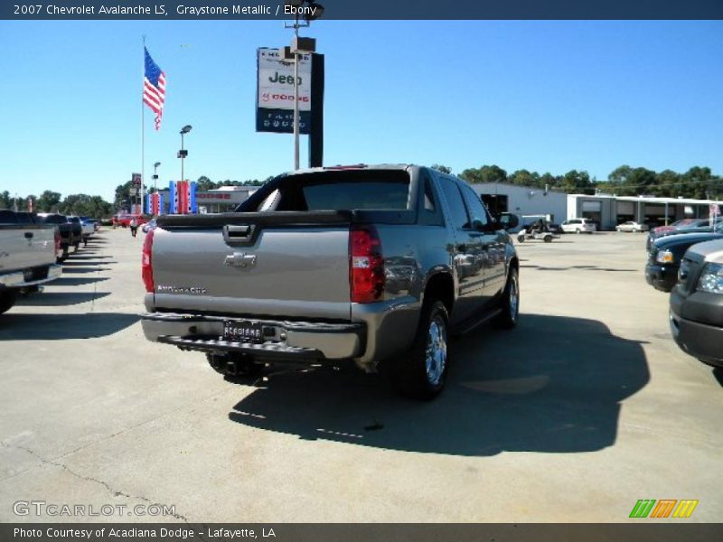 Graystone Metallic / Ebony 2007 Chevrolet Avalanche LS
