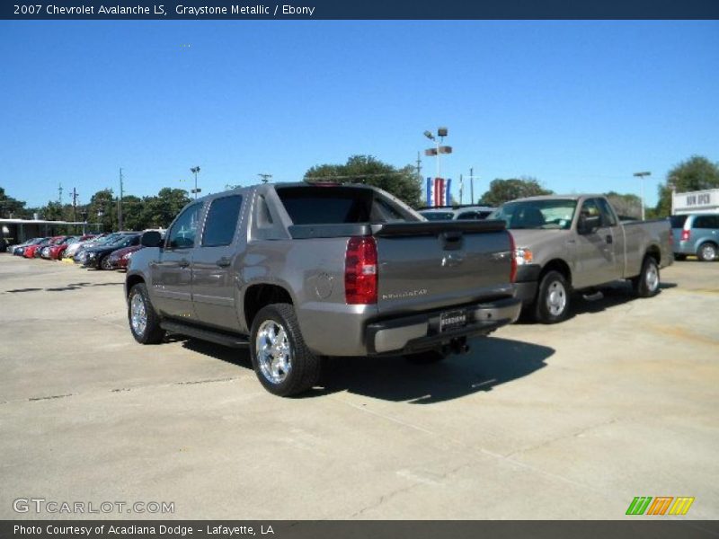 Graystone Metallic / Ebony 2007 Chevrolet Avalanche LS