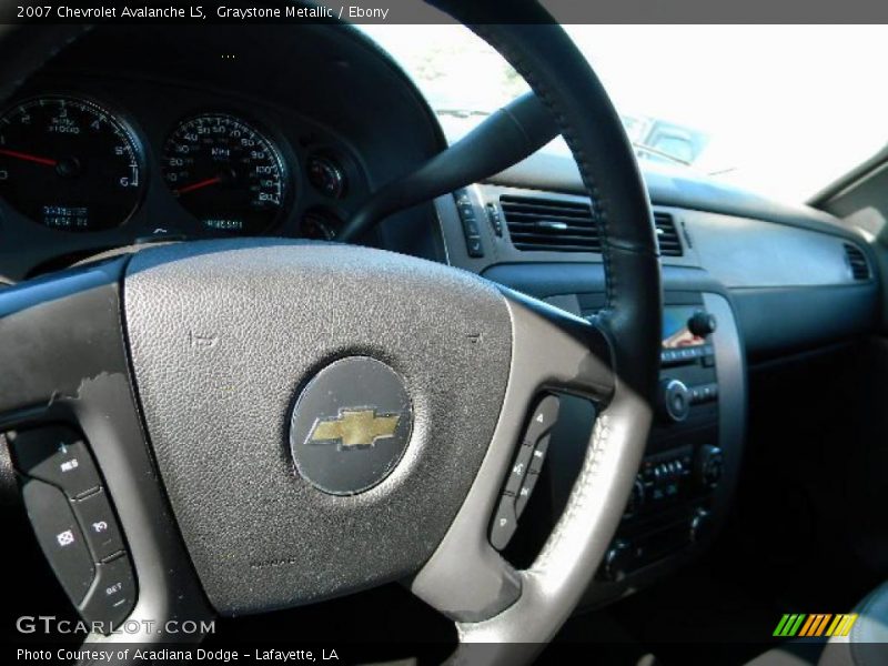 Graystone Metallic / Ebony 2007 Chevrolet Avalanche LS