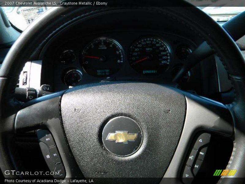 Graystone Metallic / Ebony 2007 Chevrolet Avalanche LS