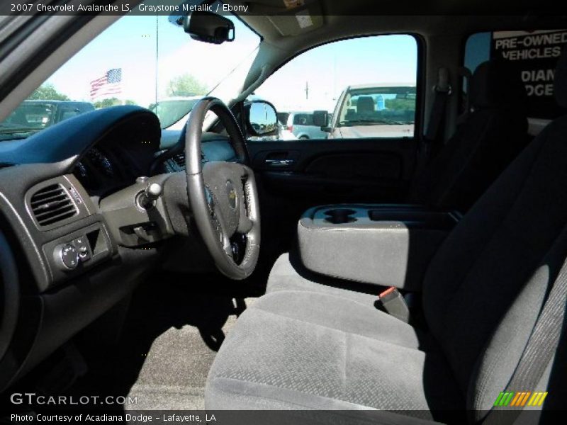 Graystone Metallic / Ebony 2007 Chevrolet Avalanche LS