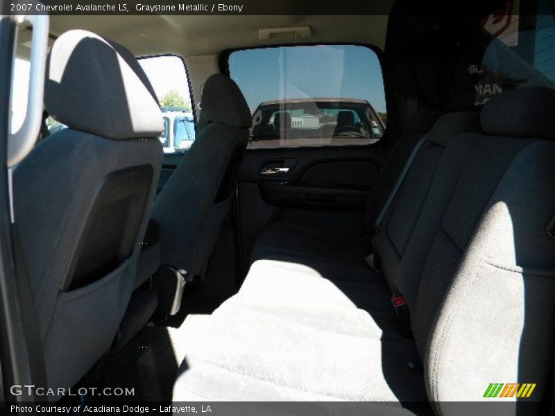 Graystone Metallic / Ebony 2007 Chevrolet Avalanche LS