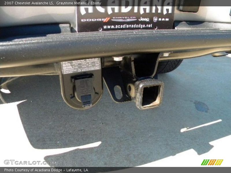 Graystone Metallic / Ebony 2007 Chevrolet Avalanche LS