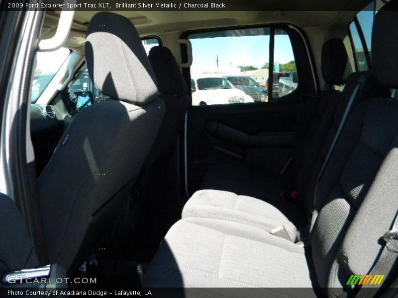 Brilliant Silver Metallic / Charcoal Black 2009 Ford Explorer Sport Trac XLT