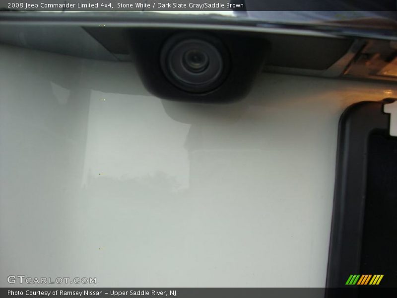 Stone White / Dark Slate Gray/Saddle Brown 2008 Jeep Commander Limited 4x4