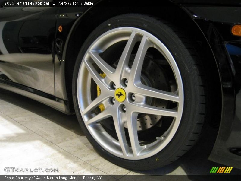 Nero (Black) / Beige 2006 Ferrari F430 Spider F1
